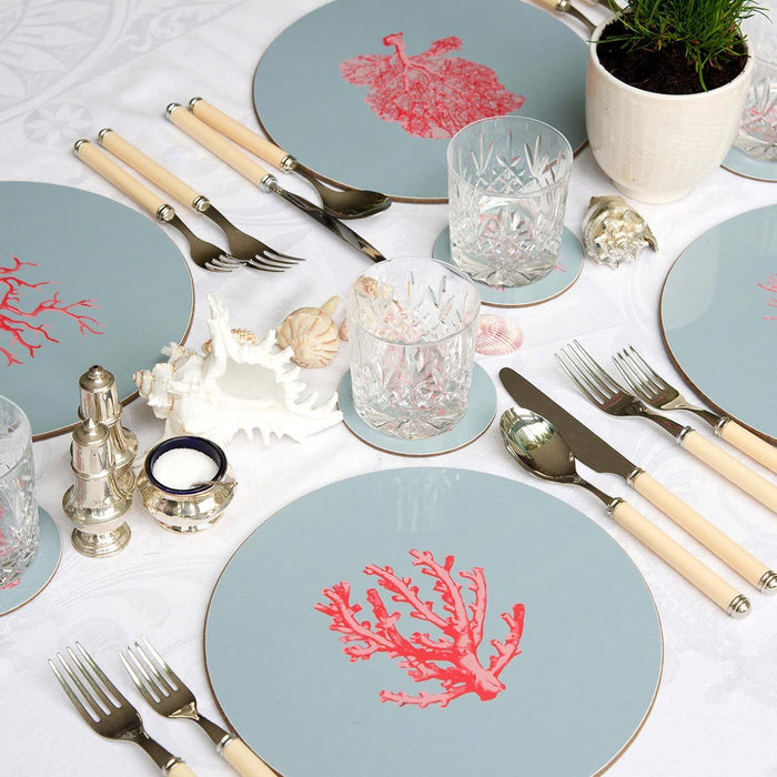 Table Mats Coral Theme