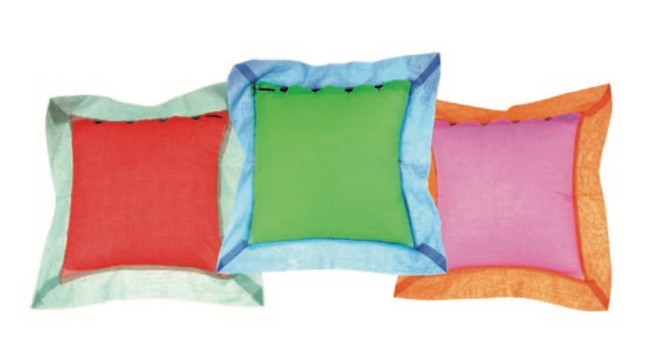 Organza Bi-Color Pillow Covers