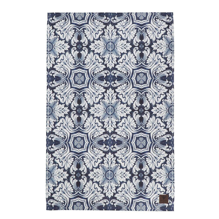 Blue Tile - Tea Towel